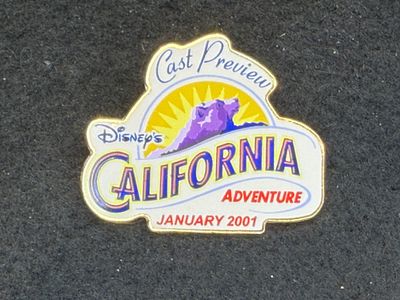 Disney California Adventure Cast Preview Pin