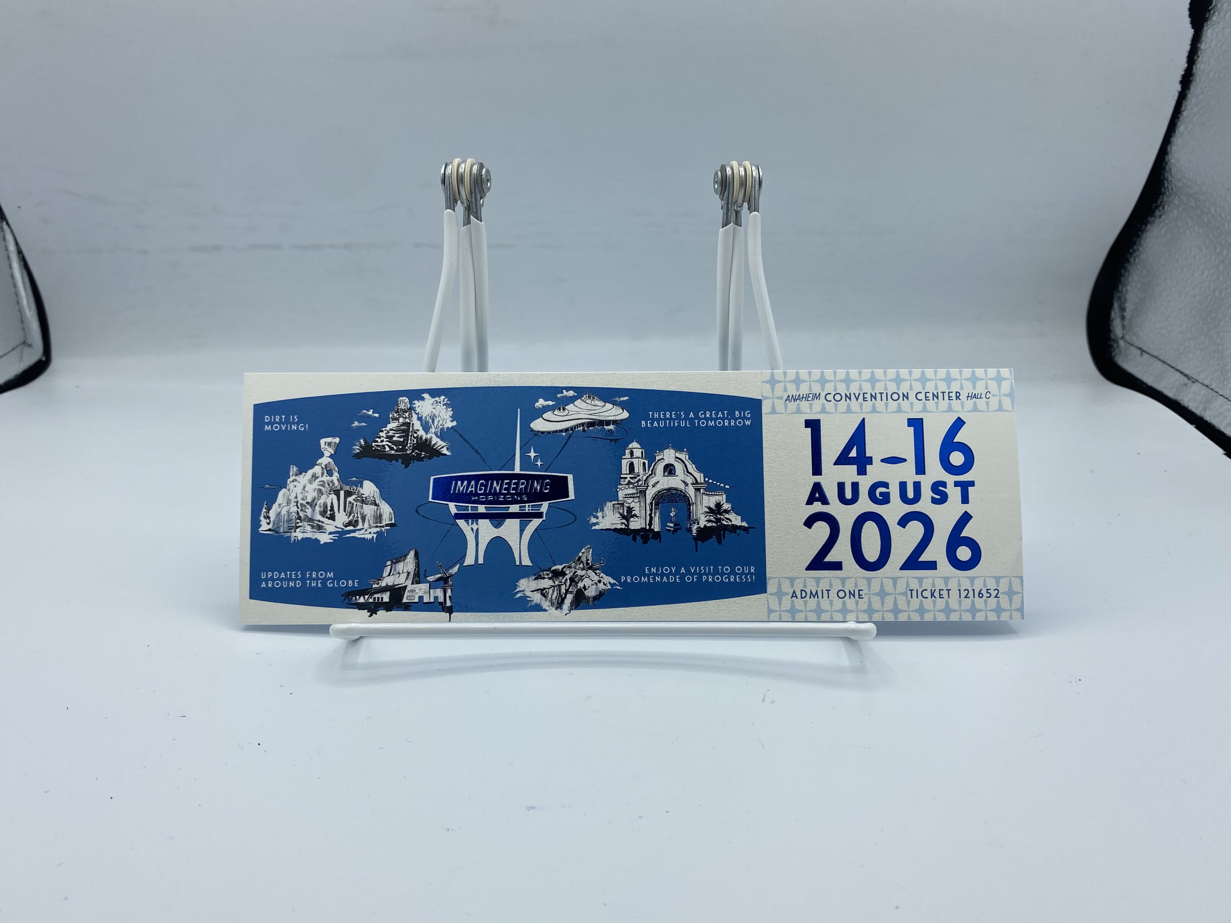 Imagineering Horizons Commemorative Ticket