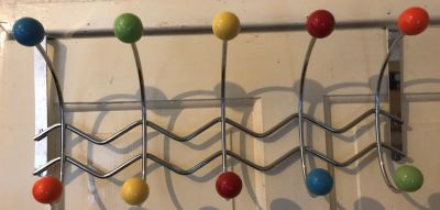 ATOMIC SPUTNIK CHROME COAT RACK (MEDIUM BALLS) 17" ACROSS