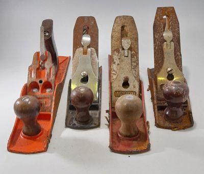 4 X ACORN METAL WOOD PLANES