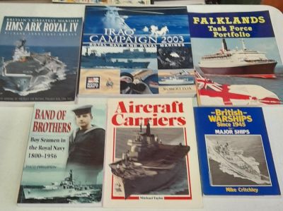 6 X BOOKS ON THE NAVY