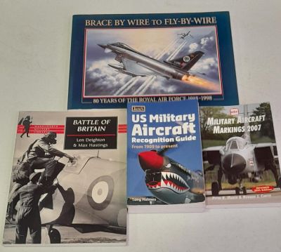 5 X BOOKS ON US &amp; UK WAR PLANES