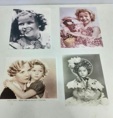 4 X 1930'S PHOTOS OF CHILD STAR SHIRLEY TEMPLE
