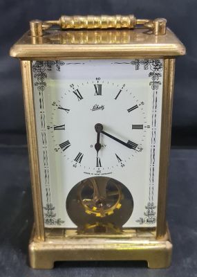 QUALITY VINTAGE WEST GERMAN CARRIAGE CLOCK MADE BY SCHATZ