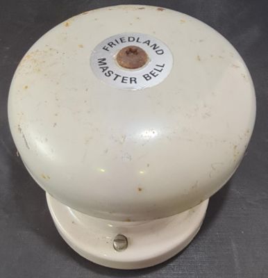 METAL FIRE BELL 7 X 6 INCHES