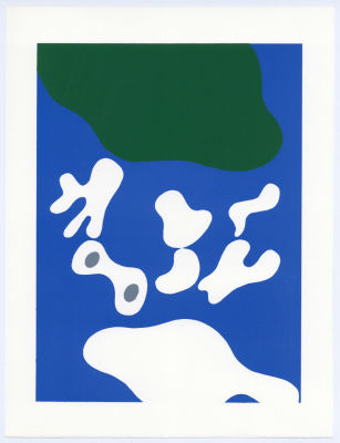 Jean Hans Arp - Untitled. 1969, Serigraph, . 12 3/4 x 9 3/4 in. Issued in 1969 in an edition of 420 
