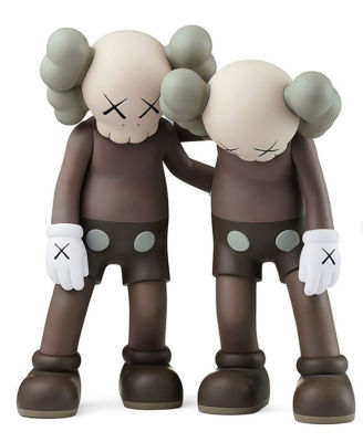 KAWS - Along the Way (Brown - Set). 2019, Vinyl, paint, Open Edition. 10 1/2 x 9 x 5 inches / each.