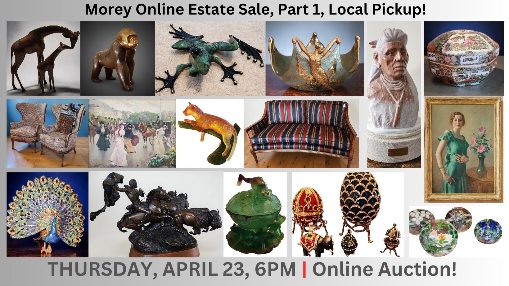 Wickliff Auctions | Morey Online Estate Sale, Session 1