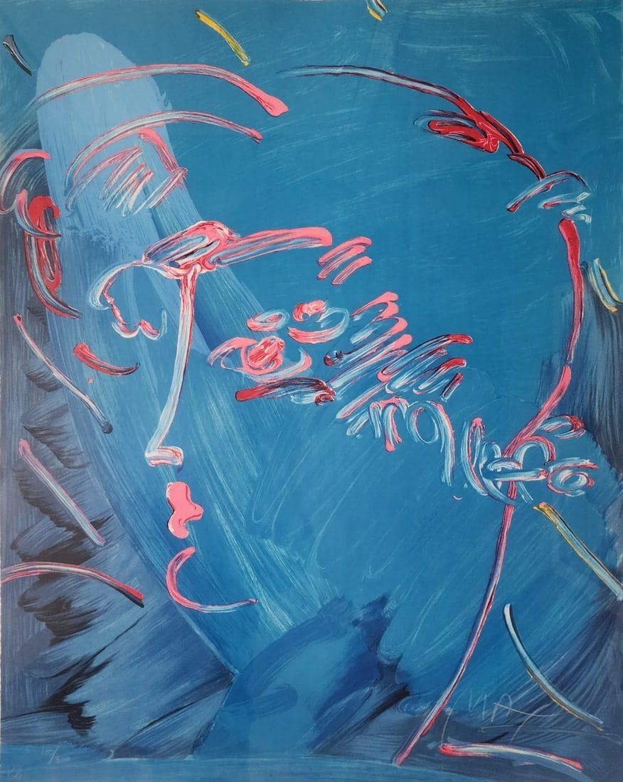 Lot 885: Ltd Edition Framed Serigraph, Peter Max