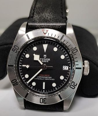 Tudor Black Bay Model 79730 with Box and Papers. A Tudor Black Bay watch, model #79730, 41mm 