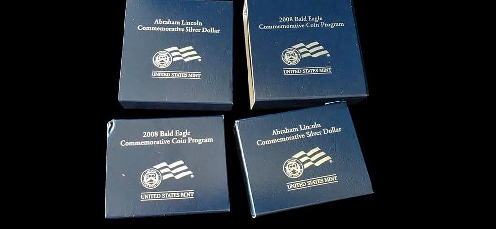 Lot 1834: (2) 2-Coin Sets, US Mint Commemoratives, including 2008...