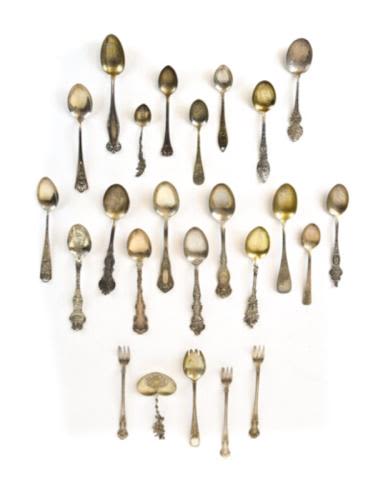 Lot 157: Sterling Silver Flatware