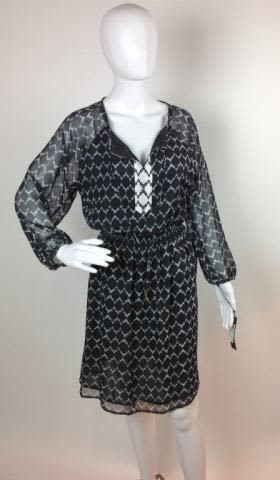 Lot 177: Ivanka Trump Dress Black & White NEW w /TAGS