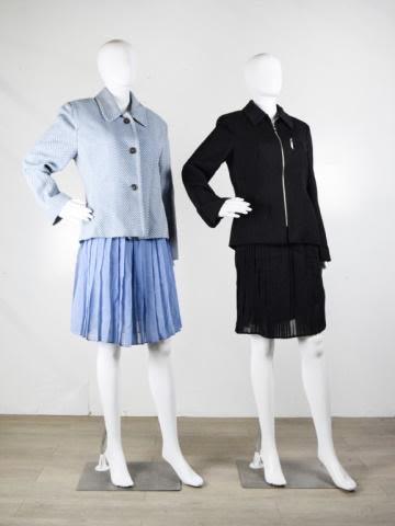 Lot 179: Two Skirt Suits -Trend Les Copains Perry Ellis