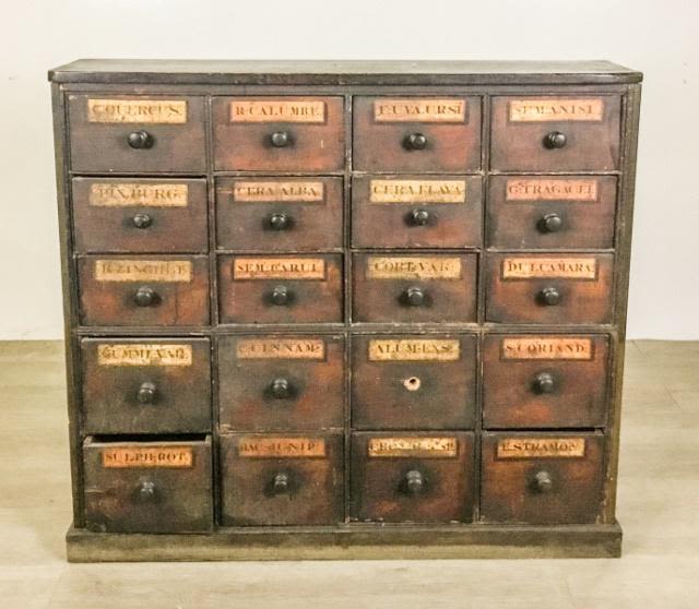 Lot 156: Seed Bin Cabinet