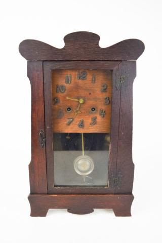 Lot 187: New Haven No. 63 Mantel Mission 8 Day Clock