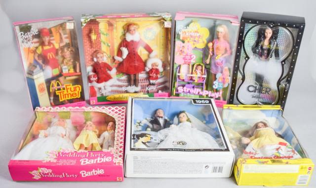 Lot 463: Barbie Figure New In Box Cher Curious George