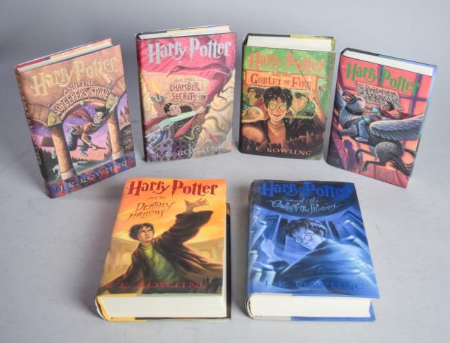 Lot 475: Harry Potter 1st American Editions