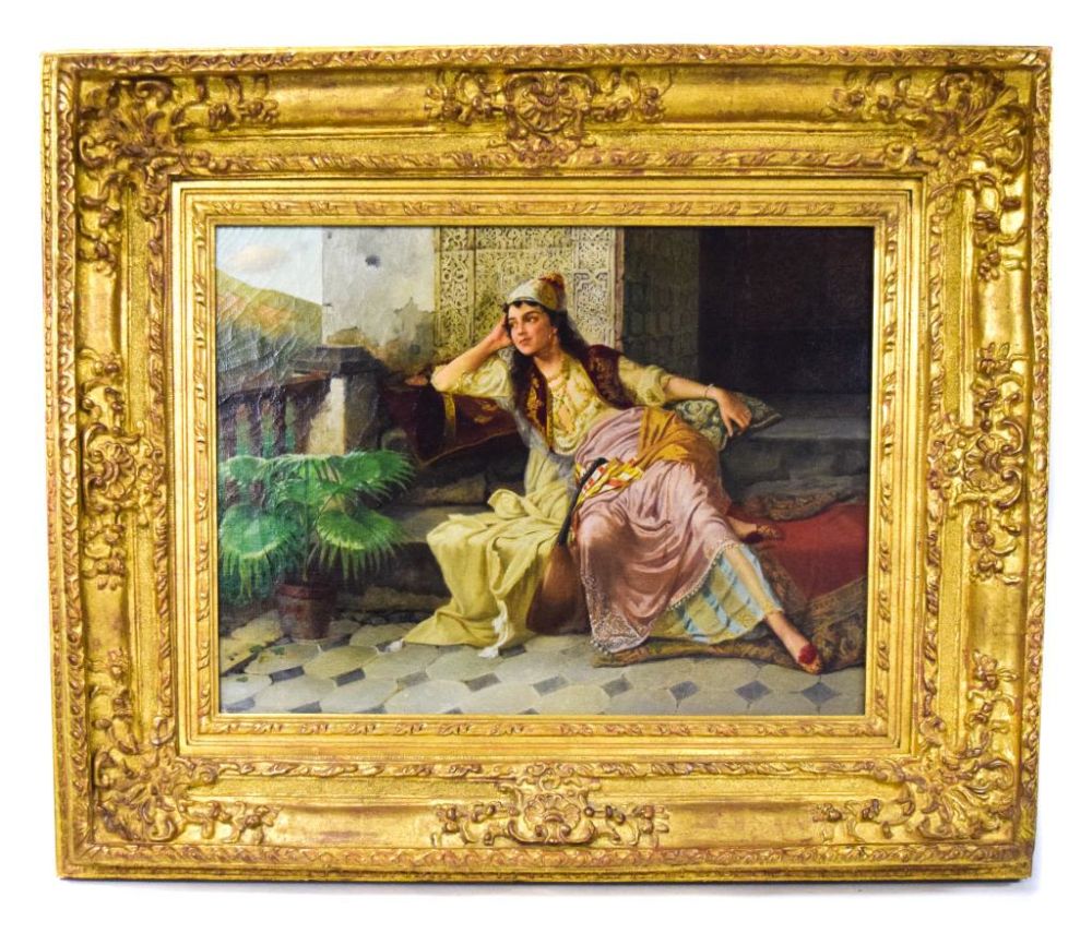 Lot 175: Vincent Stiepevich Oil on Canvas