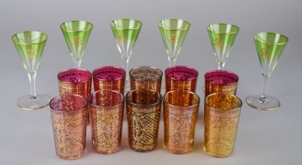 Lot 200: Grouping of Victorian Glassware
