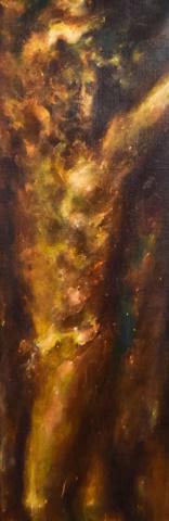 Lot 158: Robert von Zimmerman Oil on Canvas Behold the Man