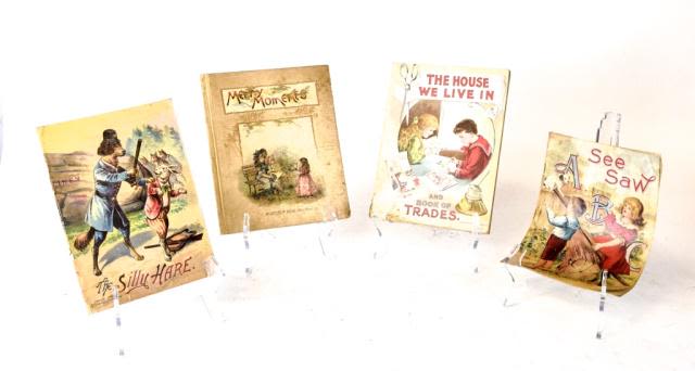 Lot 176: 4 Early Illustrated Children's Books