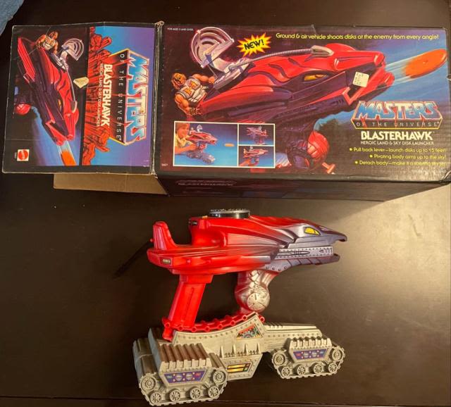 Lot 181: He-Man Masters of the Universe Blaster Hawk