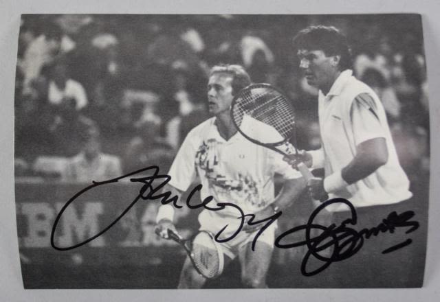 Lot 190: Signed Photograph Jimmy Connors