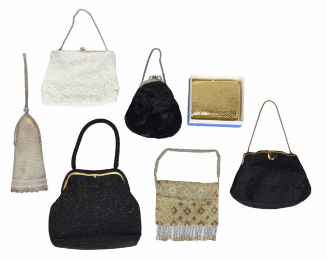 Lot 197: Grouping of Mesh & Beaded Bags