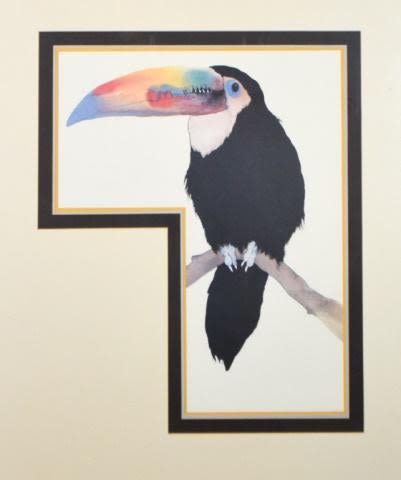Lot 264: Toucan Print