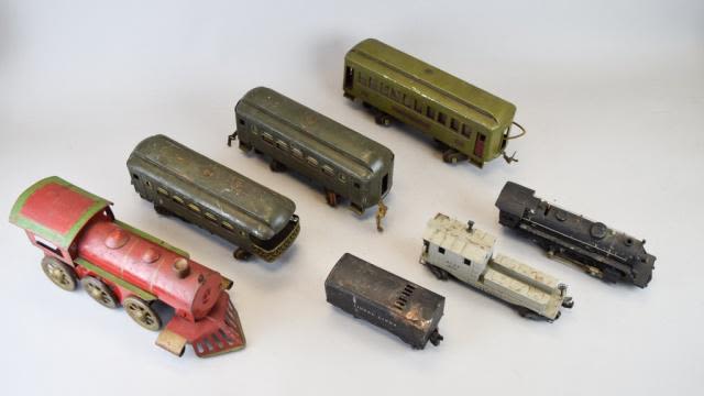 Lot 174: Group of Toy Trains