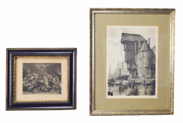 Lot 186: Eichler Etching & Engraving After Hogarth