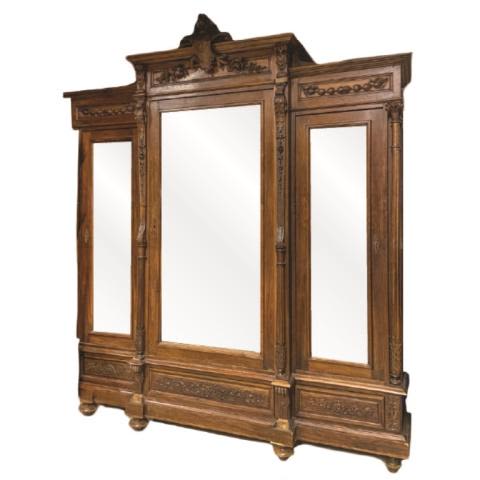 Lot 208: American Renaissance Revival Armoire