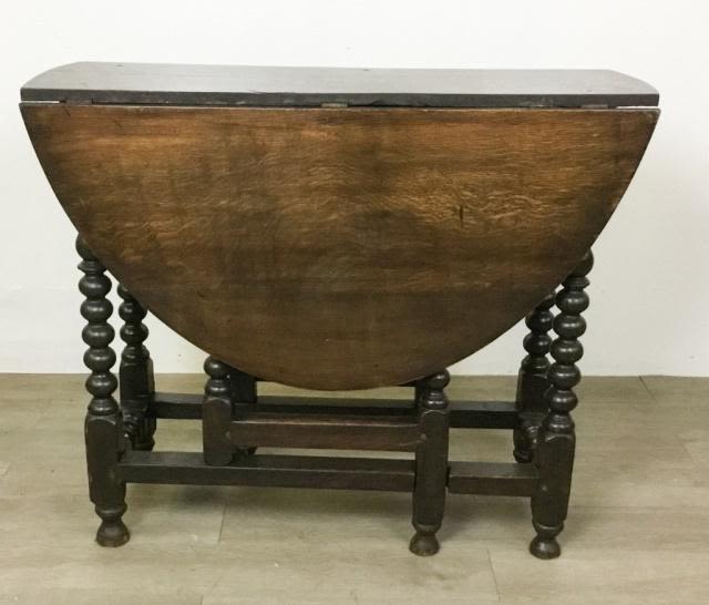 Lot 212: Jacobean Drop Leaf Table