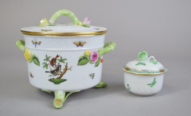 Lot 238: 2 Pieces of Herend Porcelain