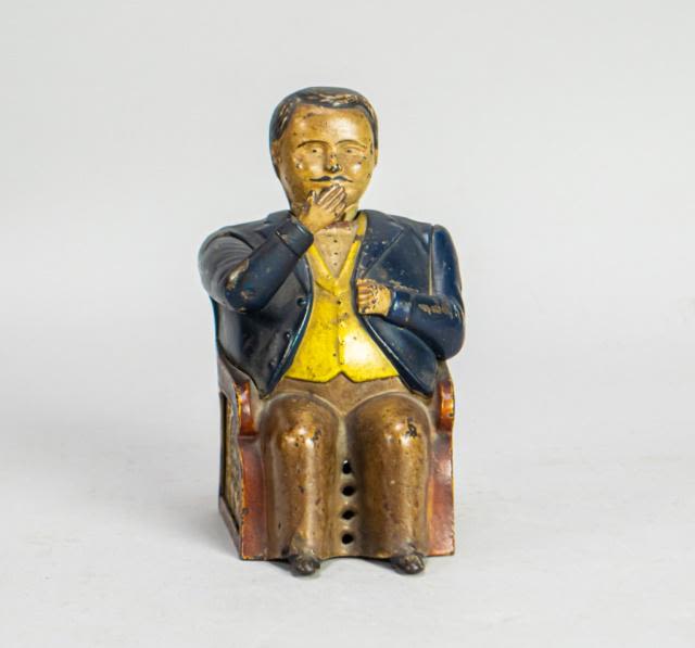 Lot 241: Tammany Hall Boss Tweed Mechanical Bank