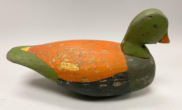 Lot 338: Early 20th Century Duck Decoy