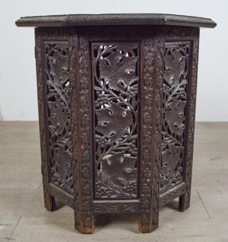 Lot 237: Anglo Indian Octagonal Side Table