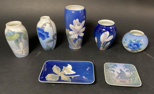 Lot 293: Grouping of Royal Copenhagen Porcelain