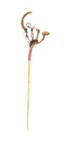 Lot 165: Carved Lime Spatula