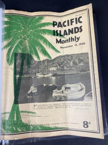 Lot 170: Pacific Islands Monthly Journal Nov 15th 1940