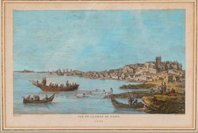 Lot 170: 18th Century Dequevauviller Hand Colored Engraving