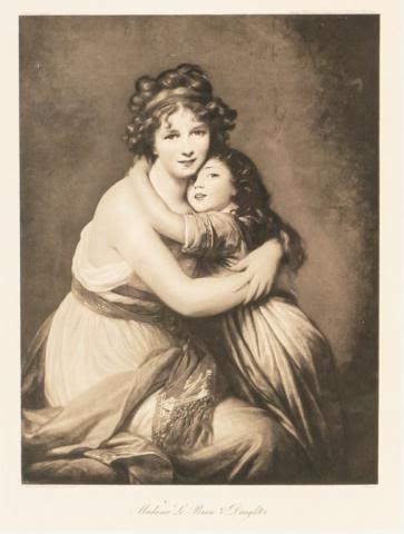 Lot 172: 19th Century Lithograph of Vigee LeBrun