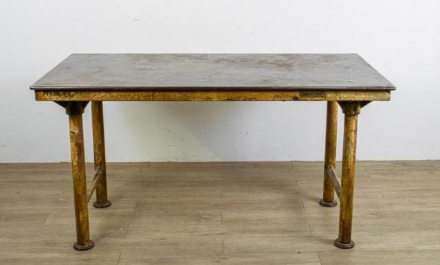 Lot 234: Textile Machine Works Industrial Table