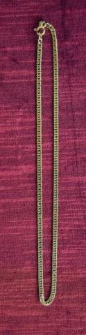 Lot 272: 18K Gold Necklace