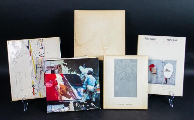 Lot 308: 5 Hans Falk Books