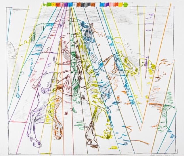 Lot 311: Larry Rivers Lithograph Polish Rider