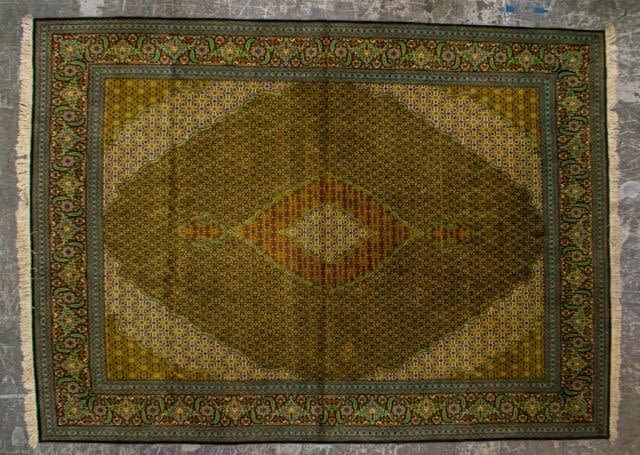 Lot 339: Persian Bijar Room Size Rug