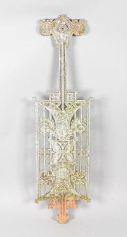 Lot 376: Louis Sullivan Cast Iron Architectural Element