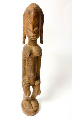 Lot 172: Bambara Gwan Mother and Child Sculpture Mali